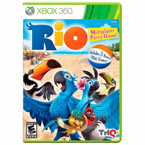 Rio Jogo Infantil Novo Lacrado E Original Xbox 360 Rcr Games